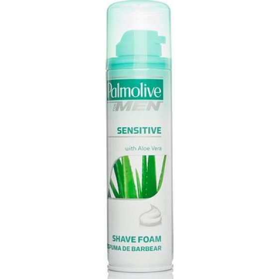 Palmolive Men Sensitive pěna na holení na citlivou pleť 200 ml