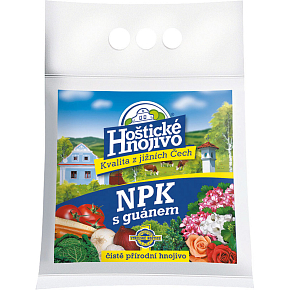 Hoštické hnojivo NPK s guánem Hoštické hnojivo NPK s guánem