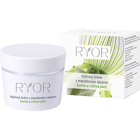 RYOR výživný krém s mandlovým olejem 50 ml
