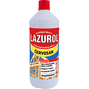 Lazurol červosan na hubení červotočů, 1 l Lazurol červosan na hubení červotočů, 1 l