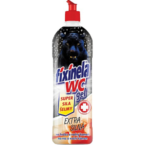Fixinela Extra Wc gel síla šelmy, WC čistič, 750 ml