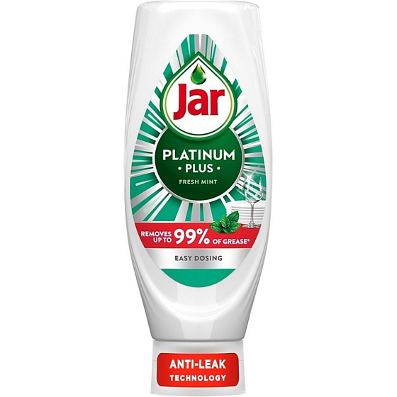 Jar Platinum Plus Fresh Mint prostředek na nádobí 660 ml