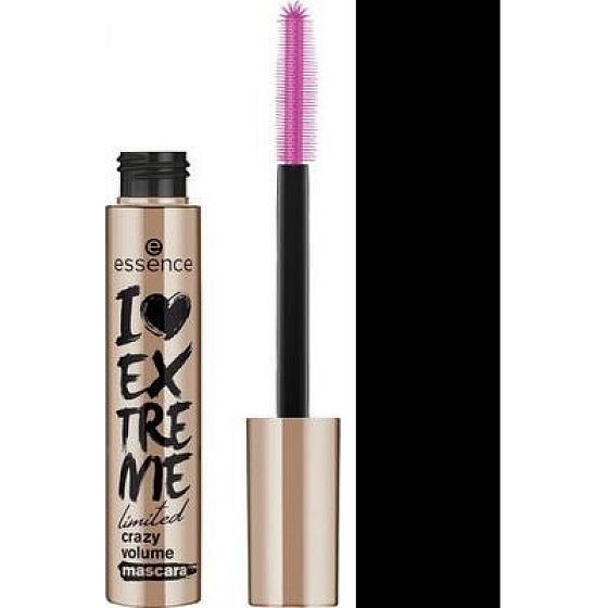 Essence The Glowin' Golds I Love Extreme Limited Crazy Volume Mascara řasenka Black 12 ml