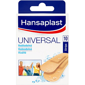 Hansaplast Universal voděodolná náplast, 10 ks Hansaplast Universal voděodolná náplast, 10 ks