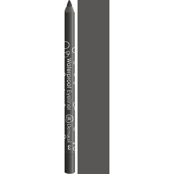 Dermacol Waterproof Eyeliner tužka na oči voděodolná 03 šedá 1,4 g