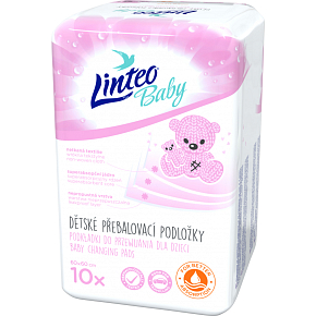 Linteo Baby přebalovací podložky, 10 ks Linteo Baby přebalovací podložky, 10 ks