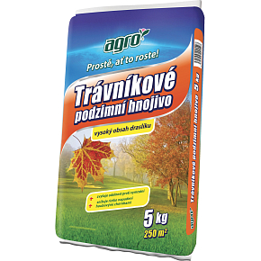 Agro podzimní trávníkové hnojivo, 5 kg Agro podzimní trávníkové hnojivo, 5 kg