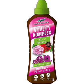 Agro Vitality Komplex hnojivo pro muškáty a surfinie, 1 l Agro Vitality Komplex hnojivo pro muškáty a surfinie, 1 l