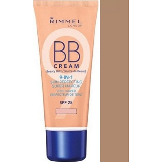 Rimmel London Beauty Balm 9v1 SPF25 BB krém 04 Medium/Dark 30 ml