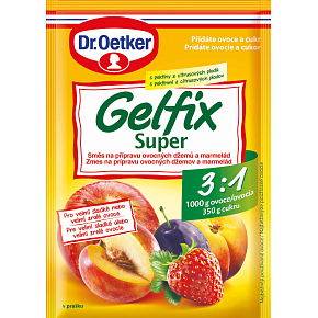 Dr. Oetker Gelfix Super 3:1 želírovací přípravek, 25 g Dr. Oetker Gelfix Super 3:1 želírovací přípravek, 25 g