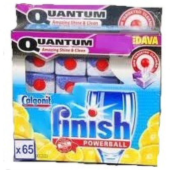 Calgonit Finish Quantum Lemon Sparkle tablety do myčky 80 kusů
