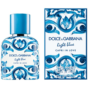 Dolce & Gabbana Light Blue Capri in Love Homme parfémovaná voda pro muže 50 ml Dolce & Gabbana Light Blue Capri in Love Homme parfémovaná voda pro muže 50 ml
