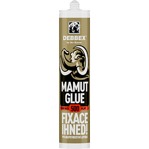 Den Braven Mamut Glue High Tack univerzální montážní lepidlo, černé, 290 ml