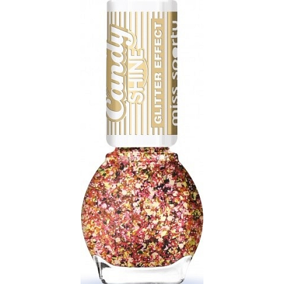 Miss Sporty Candy Shine Glitter Effect lak na nehty 003 7 ml