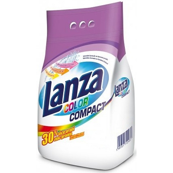 Lanza Color Compact prací prášek na barevné prádlo 40 dávek 3 kg