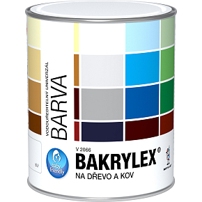 Bakrylex Univerzál mat V2066 barva na dřevo a kov 0530 zelená, 700 g