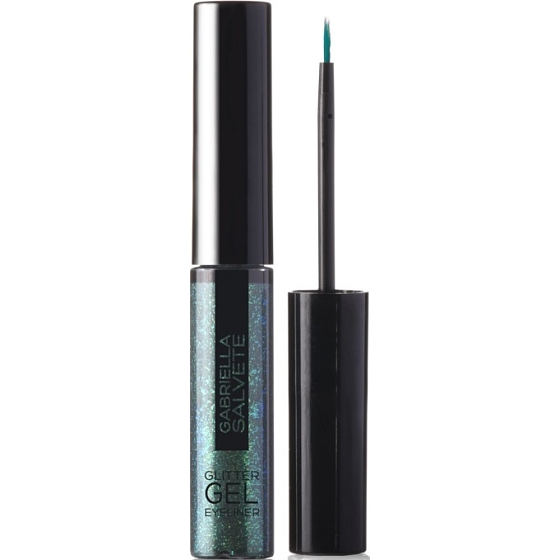 Gabriella Salvete Glitter Gel Eyeliner oční linky 01 Green 4 ml