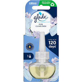 Glade náplň osvěžovače vzduchu Electric Pure Clean Linen, 20 ml