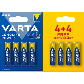 Varta High Energy, baterie AAA, alkalické, 8 ks Varta High Energy, baterie AAA, alkalické, 8 ks