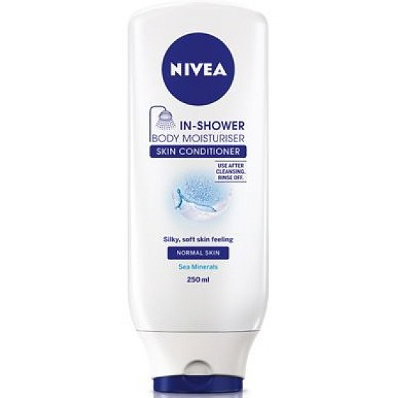 Nivea Moisturizing hydratační tělové mléko do sprchy 250 ml
