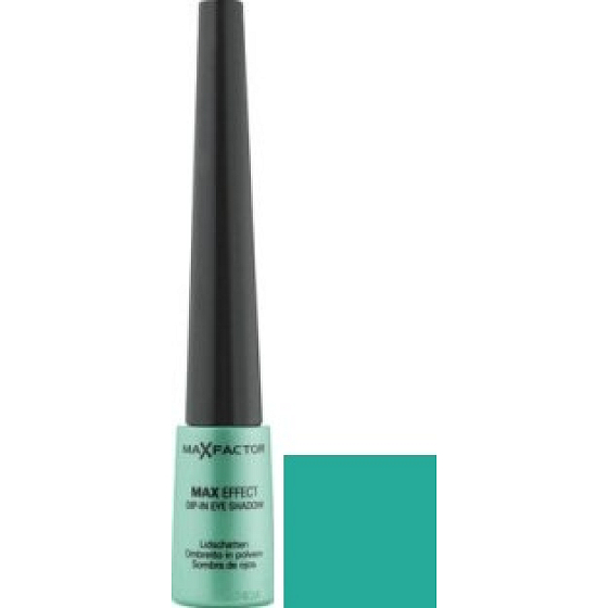 Max Factor Max Effect Dip-In Eye Shadow oční stíny 07 Vibrant Turquoise 3 g