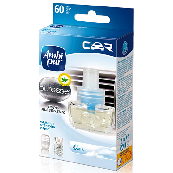 Ambi Pur Car Puresse Sensitive Air náplň do osvěžovače vzduchu 7 ml